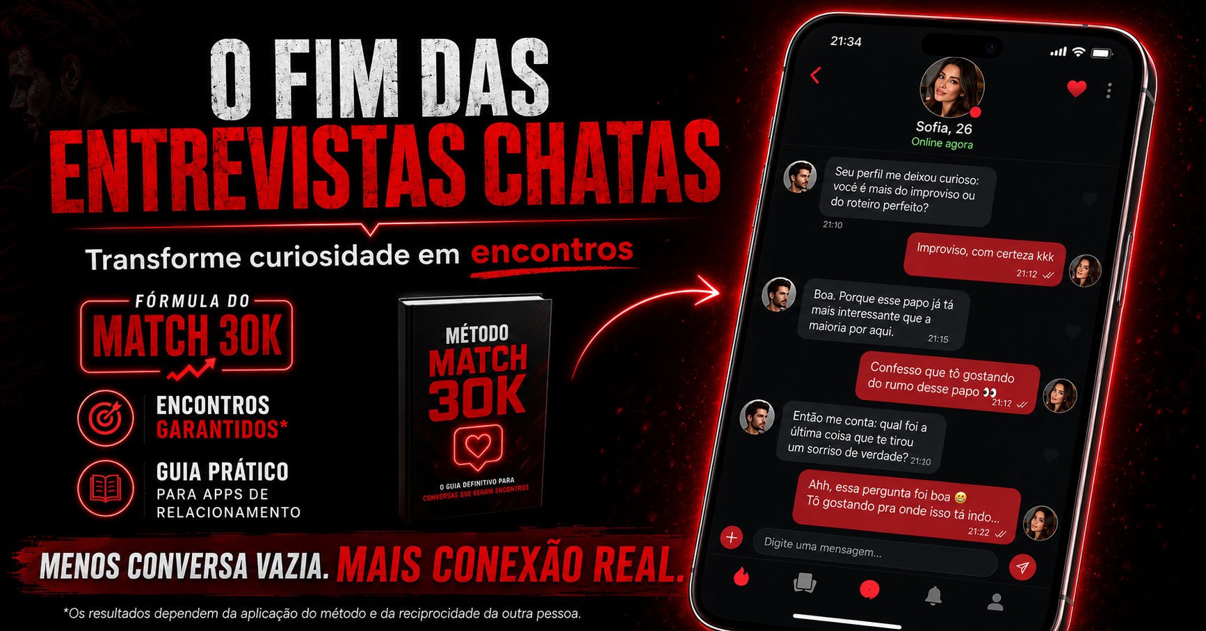 Homem pensando no que responder após receber uma mensagem curta
